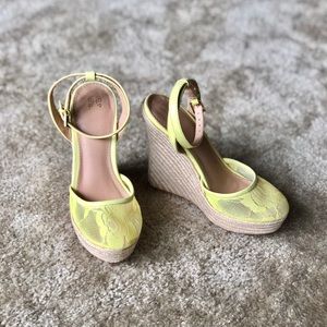 Victoria’s Secret Ankle Strap Espadrilles
